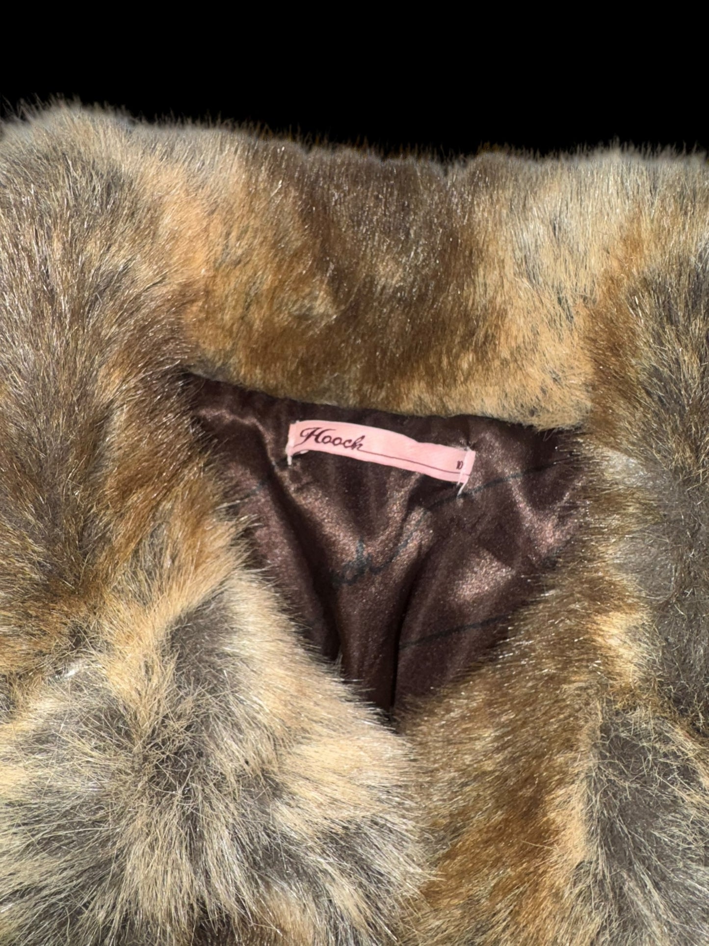 Faux fur jacket