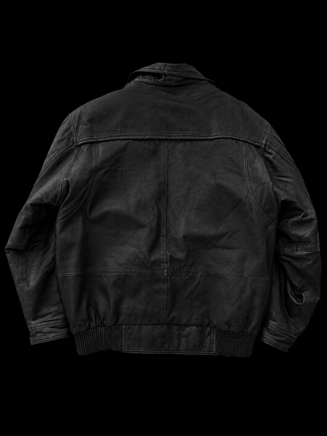 Vintage Oversize Leather Jacket