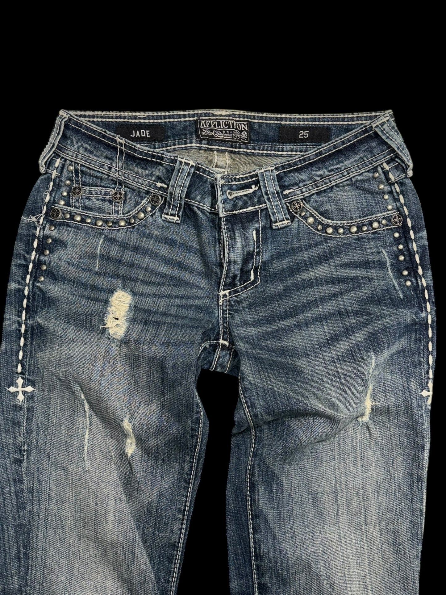 Affliction skinny jeans