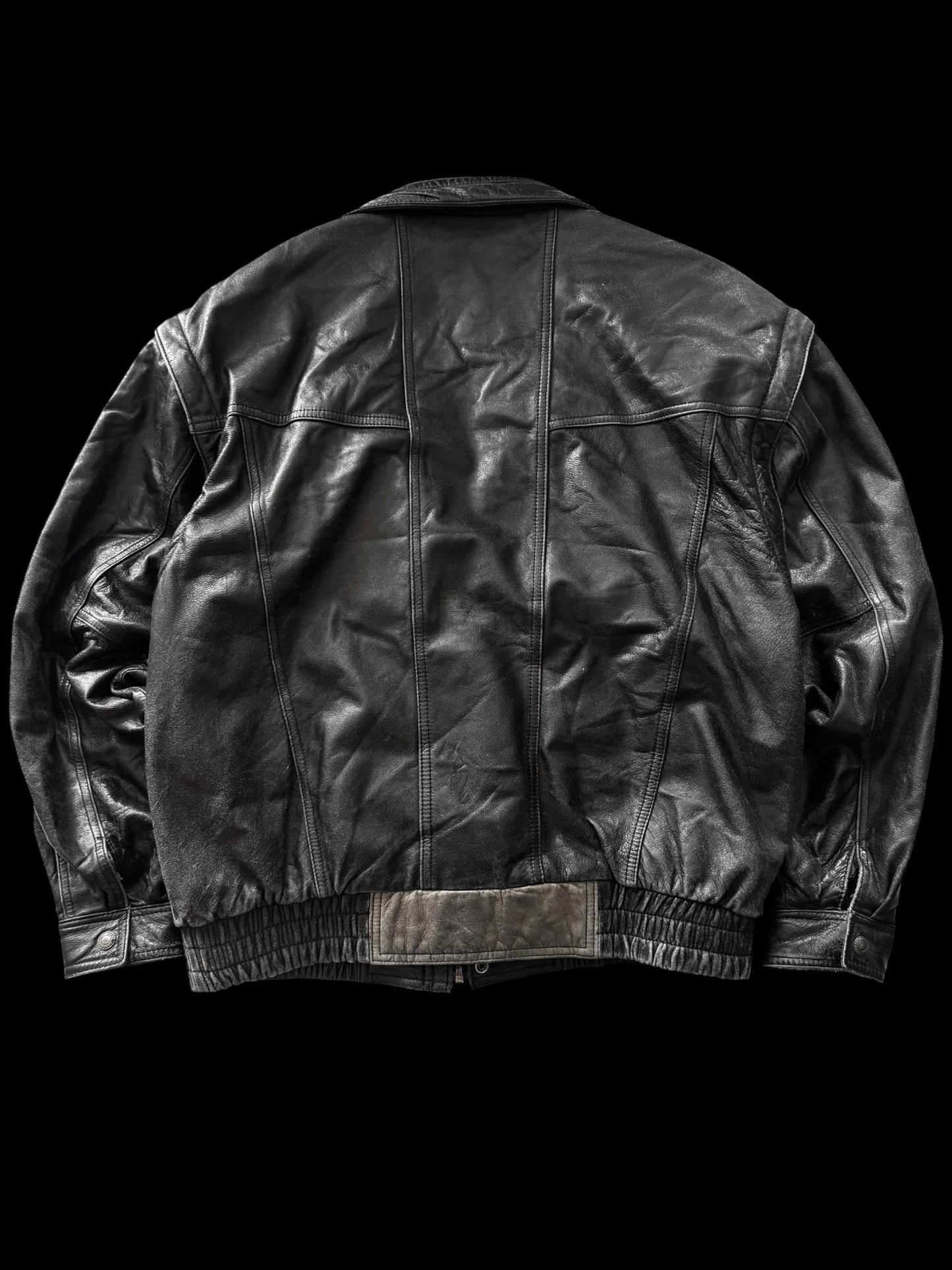 Faded Leather Jacket