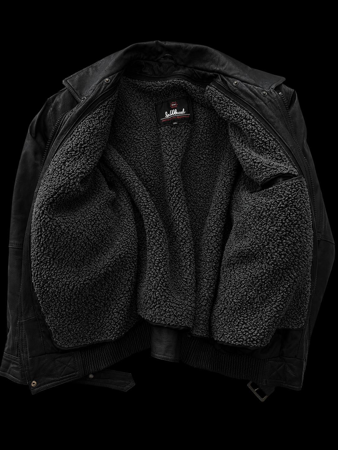 Vintage Oversize Leather Jacket
