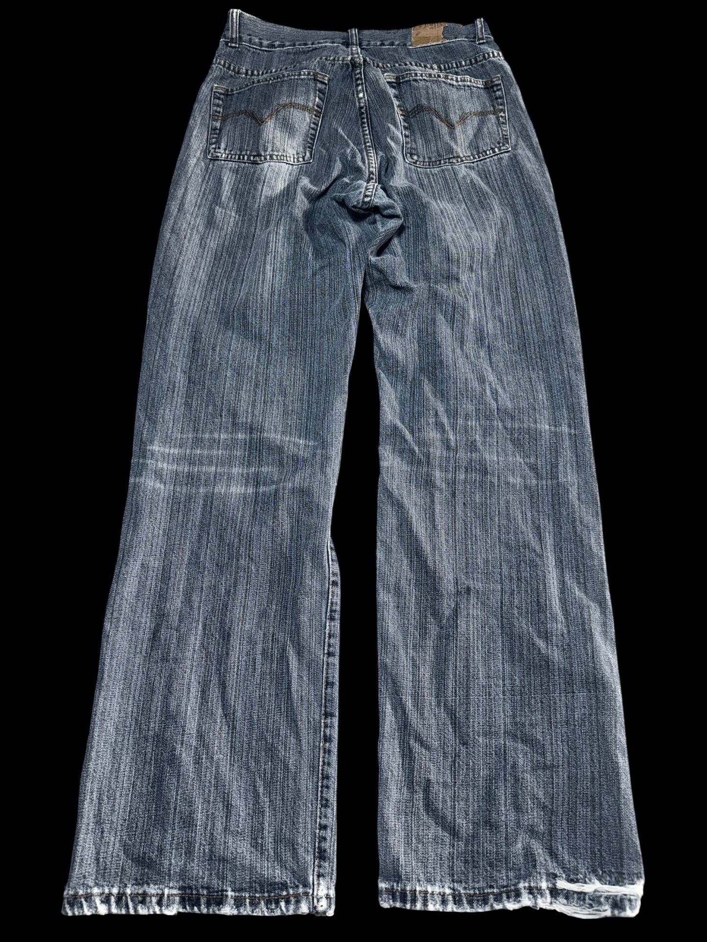 Grunge Straight Jeans