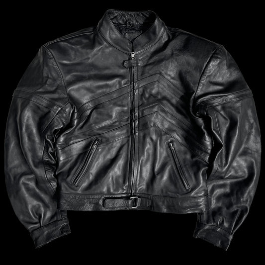 Moto leather jacket
