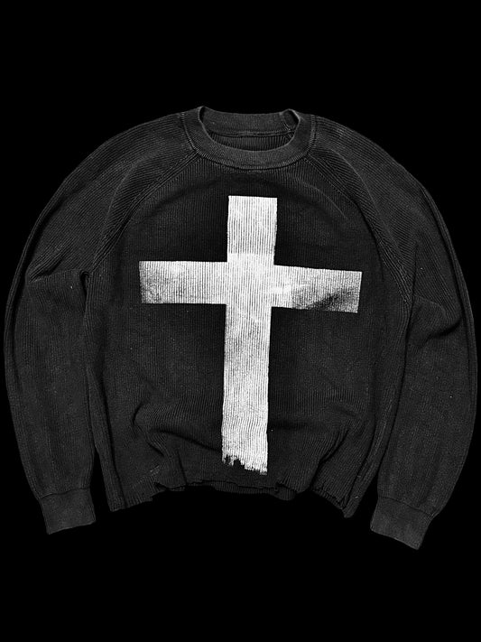 Cross Cropped Sweater