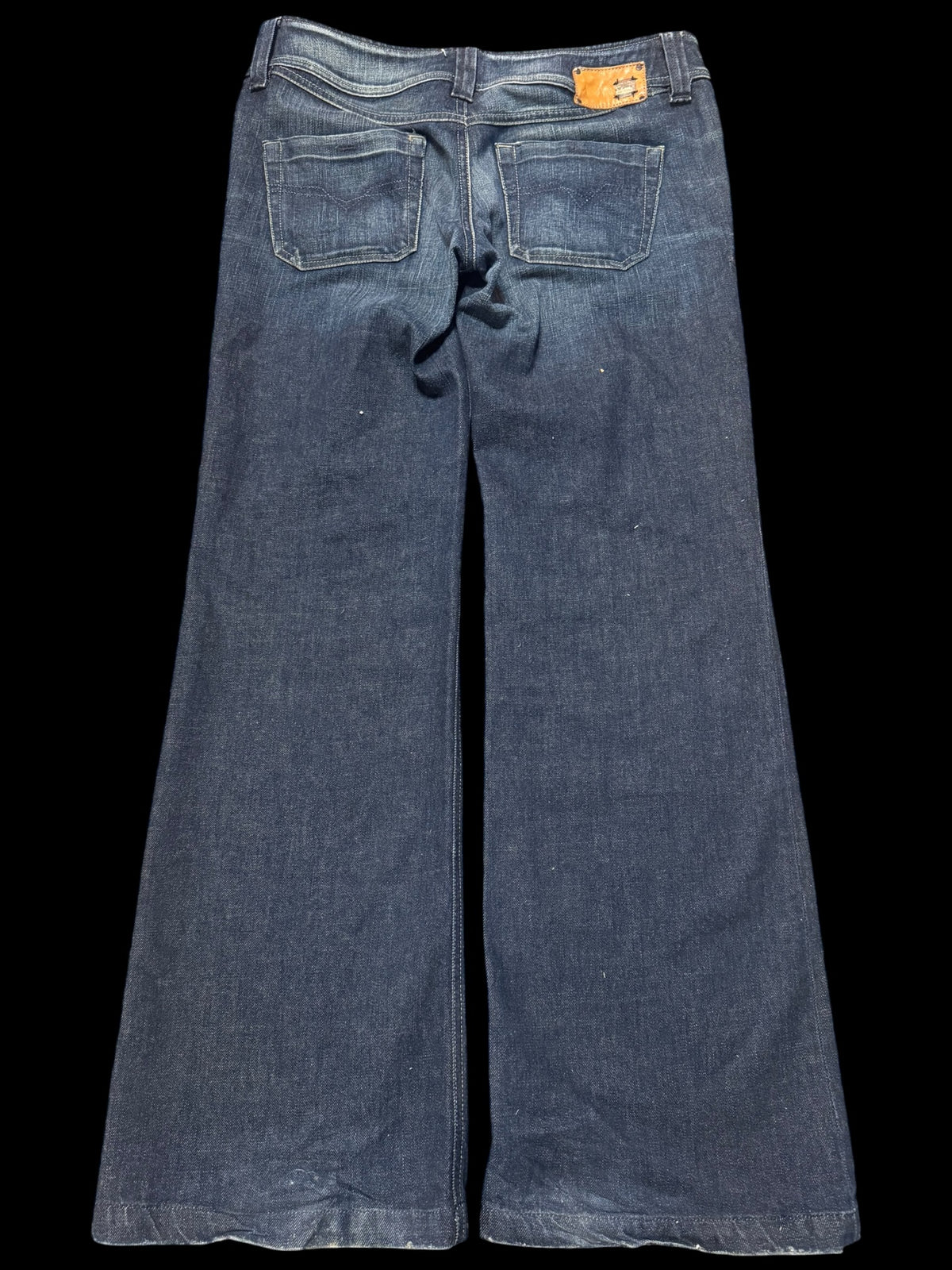 Diesel “Lambry” Low Rice Flared Jeans
