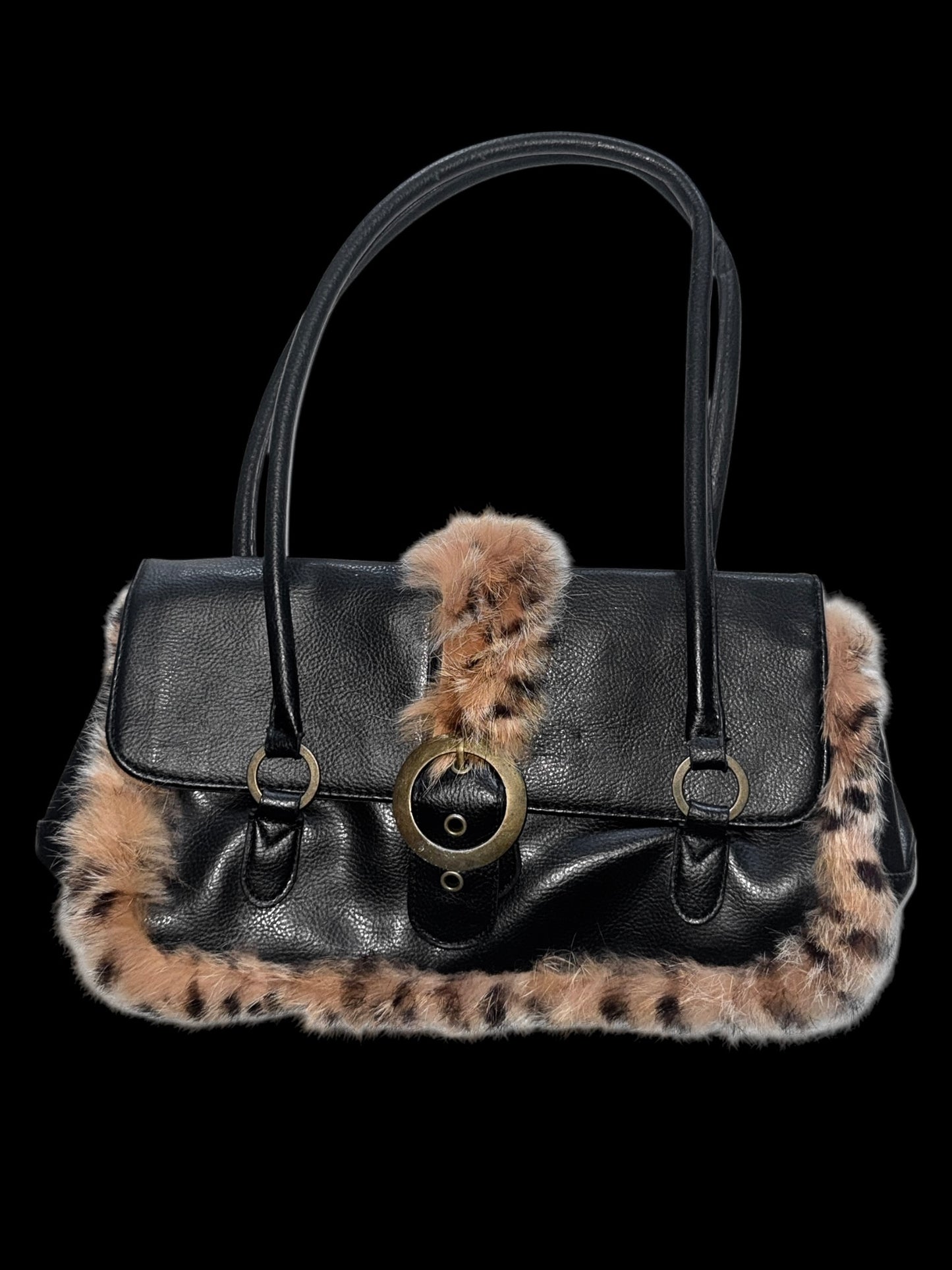 Fur + Leather Bag
