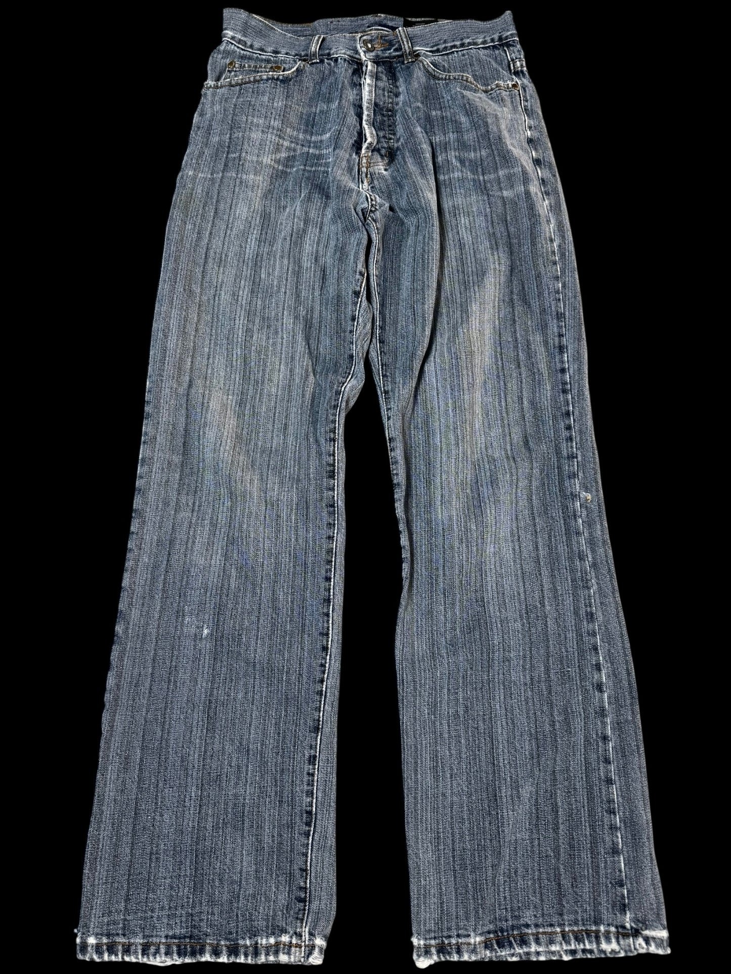 Grunge Straight Jeans