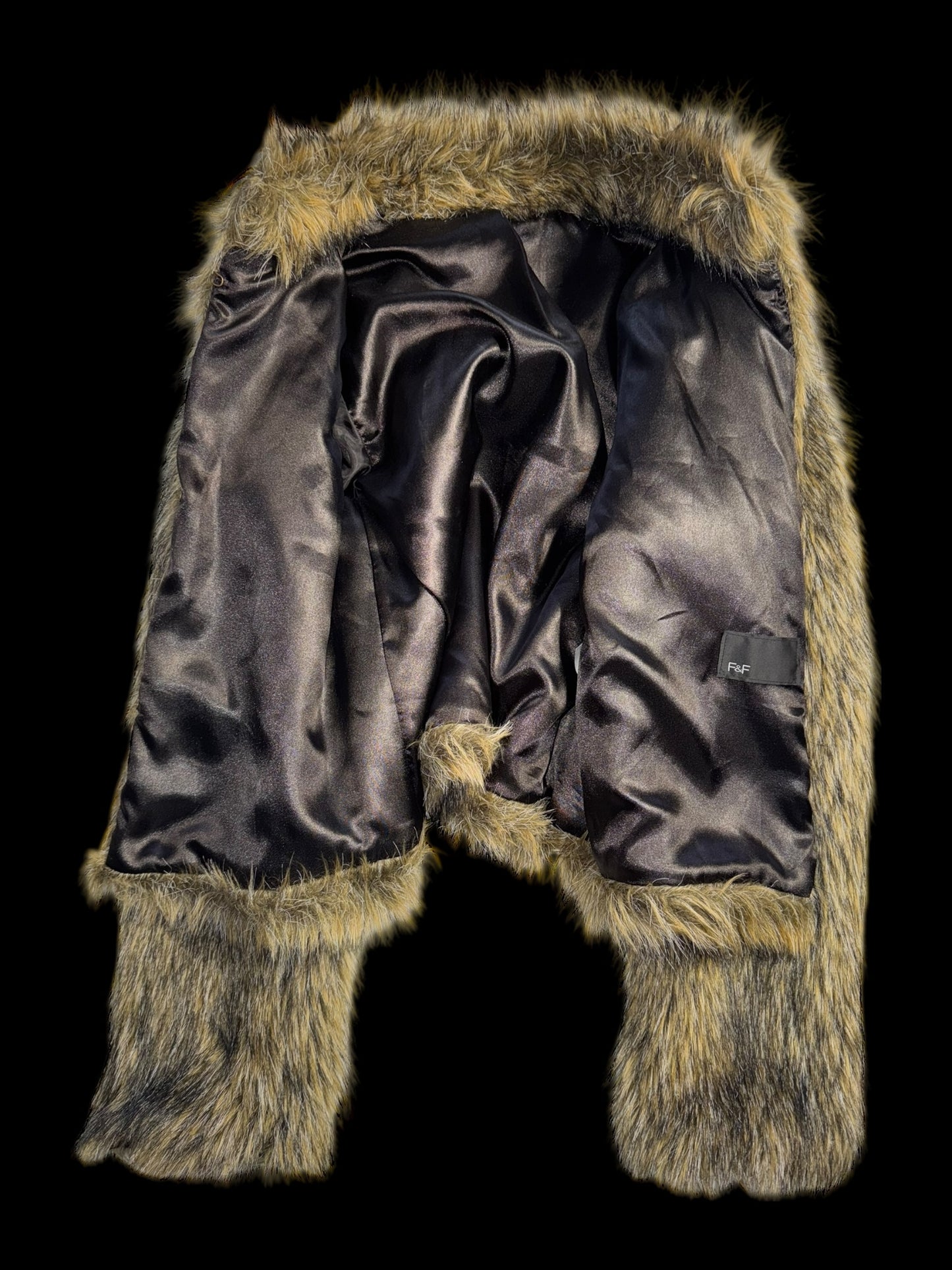 Faux fur jacket